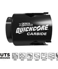 Blu MOL Xtreme QuickCore Hole Saw Set 13 Piece Pro Grade With Quick Core Ejection, carbide tip for clean cuts in various materials