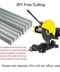 Triple Track Sliding Door Hardware Kit with Aluminum U Channel Rails and cutting tool for easy size adjustment.