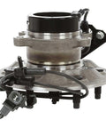 Close-up of Wheel Hub And Bearing Assembly With ABS Sensor 6 Lug For Chevy Colorado GMC Canyon Isuzu I 370 3.7L 07 08 Ready To Install