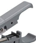 Hilitand Compact Wire Stripper And Cutter Tool With Durable Sk5 Steel Blade And Strong Abs Body. Efficient Dual Function Design, close-up view.
