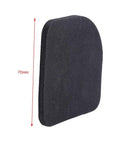 Side view of Anti Vibration Pads For Washing Machine And Refrigerator Pack Of 4 EVA Rubber Mats, 70mm height