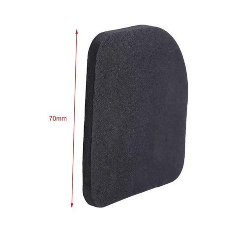Side view of Anti Vibration Pads For Washing Machine And Refrigerator Pack Of 4 EVA Rubber Mats, 70mm height