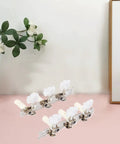 Durable Rock Solid Zinc Alloy Guitar Tuning Peg Set For Classical Acoustic And Folk Guitars With Silver Finish Machine Heads