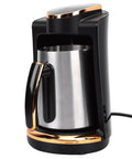 Portable Turkish Coffee Maker Stainless Steel 550W 250Ml Single Cup For Home Office Travel With US Plug 110V Fast Heating