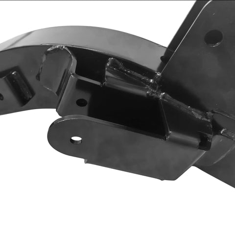 Close-up of Heavy Gauge Steel Rear Right Frame Repair Kit For Jeep Wrangler TJ 1997 2003, showing robust steel construction.