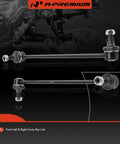 2 Pack Front Sway Bar Links Stabilizer Kit For Audi A3 Quattro Q3 TT Jetta Beetle CC Golf Eos Golf Alltrack 2005 To 2019