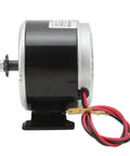 Side view of Beefed Up 12V Brushed DC Motor 2750RPM High Speed With Permanent Magnet Generator Aluminum Body for E Scooter use