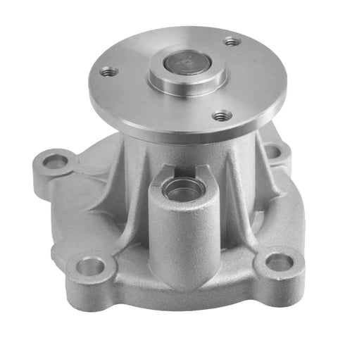 Heavy Duty Engine Water Pump for Jeep Compass and Patriot Keeps Your Motor Running Cool and Smooth on Long Drives Slick Direct Swap Replacement Part for Everyday Rigs, metallic finish, side view.