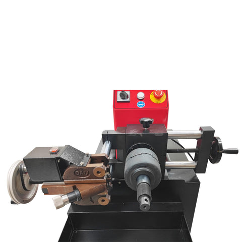 Front view of Pro Grade Brake Drum Disc Lathe For Resurfacing Warped Rotors And Drums Like A Beast 0.005mm Precision