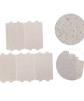 5 Pack Heat Resistant Mica Plates For Microwave Oven Universal Waveguide Cover Insulation Sheets High Temperature Compatible Replacement