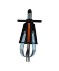 Heavy Duty 3 Jaw Puller With 4 Inch Reach 0.5 To 5 Inch Spread 5 Ton Capacity For Tough Auto And Industrial Jobs Centerbolt For High Torque Fast Setup Slim Jaws For Tight Spots Nut Recessed To Prevent Mushrooming