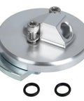 Ford 7.3L Powerstroke Dipstick Adapter Repair Kit For F Series Trucks And E Series Vans 1994 To 2003 Silver Finish with O-rings