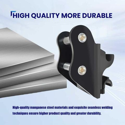 Fast Swap Quick Change Excavator Coupler For Mini Excavators 0.8 To 2 Ton Mechanical Quick Change Device beside steel sheets