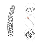 Heavy Duty Hexagonal Tire Changer Spring Bar 41mm Attachment For Universal Fit Machine Compression Alloy Tool, spring coil view