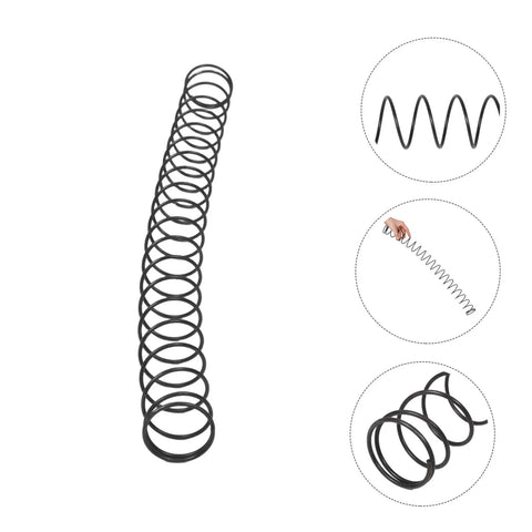 Heavy Duty Hexagonal Tire Changer Spring Bar 41mm Attachment For Universal Fit Machine Compression Alloy Tool, spring coil view