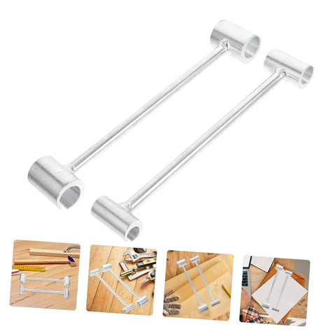 Residential Door Hinge Adjustment Tool Kit, 2 Piece Hinge Gap Wrench Set For Quick And Precise Door Alignment And Easy Gap Corrections, Durable DIY Hinge Repair Kit For Home Improvement