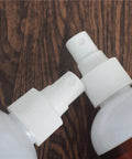 Close-up of spray nozzles on Wooden Repair Spray Quick Fix Scratch Remover For Tables Beds Floors 120Ml Instant Repair Paint.