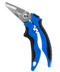 7 Inch Angled Electricians Shears For Wire And Cable Cutting, Multi Function Cutting Tool With Stainless Steel Blades, Ergonomic Grip