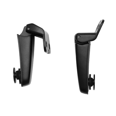 Rear Window Hinge Set for Liftgate Glass Right and Left Replacement Fits 2004 2010 Infiniti QX56, 2005 2015 Armada, 2004 Pathfinder Armada Replaces 90320-7S000 90321-7S000 OEM Fit, product image showing hinges side by side