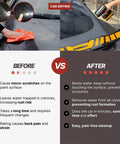 Comparison of traditional car drying with Cordless Portable Jet Blower Dual Battery Beast demonstrating effectiveness