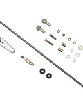 Transmission Column Shift Linkage Kit For GM Transmissions ACA-1800 with bolts, washers, and stainless rod parts