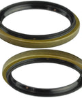 Ford Front Wheel Seal Pair Set Driver Side LH And Passenger Side RH Replacement For Your Truck Pickup Front Axle