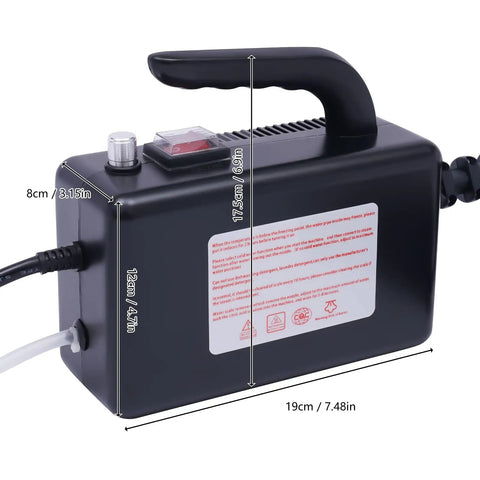 Dude This 1700W Steam Cleaner Is A Total Beast And Perfect For Deep House Cleaning. Handheld design with control features.