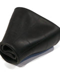 TR13 Straight Stem Inner Tube For 13x5x6 And 14x4.5 To 6 Tires, Heavy Duty Replacement rubber tube coiled on surface