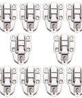 10 Pack Metal Duckbill Box Hasp Toggle Latch With Padlock Hole For Wooden Boxes And Tool Chests Built To Last Durable Iron