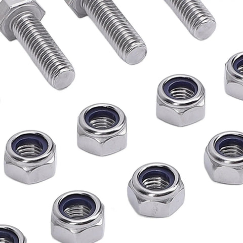 Beefy Stainless Steel Rear Crossmember Bolt Kit For Series 2 2A 3 Defender Land Rover Includes 10 Bolts 10 Lock Nuts And 20 Washers