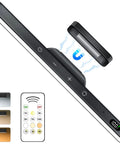 Rechargeable 5W Mirror Light With Remote Control, Three Color Modes Makeup Lamp With 120 LED, 2500mAh Battery, Magnetic Stick On
