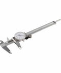 0 To 6 Inch Imperial Dial Calipers With Four Way Measurements, 0.001 Inch Precision, Shock Proof Stainless Steel Caliper