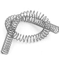 Uxcell compression spring, 304 stainless steel, silver-tone, 10 mm OD, 1 mm wire, 305 mm free length