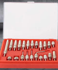 Pro Grade Dial Indicator Extension Set With Steel Probes 22 Tips M2.5 Thread 0.01mm Resolution Stainless Steel Test Indicator Points Kit