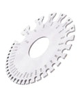 Stainless Steel Wire Diameter Gauge 0-36 Inch For Copper, Brass And Other Non Ferrous Metals with engraved scale
