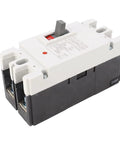 Two Pole DC Miniature Circuit Breaker 1000V 250A Molded Case Switch, 20kA breaking capacity, thermosetting material, side view