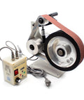 Heavy Duty Electric Belt Sander With Variable Speed Brushless Motor For Precision Knife Sharpening And 915X50MM Belt Size with controller
