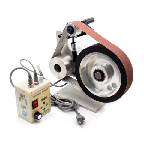 Heavy Duty Electric Belt Sander With Variable Speed Brushless Motor For Precision Knife Sharpening And 915X50MM Belt Size with controller