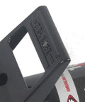 Close-up of Heavy Duty Air Hydraulic Foot Pedal Pump lever showing robust build and ergonomic design for ease of use.