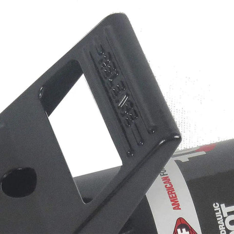 Close-up of Heavy Duty Air Hydraulic Foot Pedal Pump lever showing robust build and ergonomic design for ease of use.