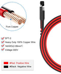 SAE Power Extension Cable 14AWG With Quick Connect And Disconnect for Automotive RV Motorcycle Solar Panel and Battery Charging