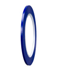 Side view of Indigo Fine Line Paint Masking Tape One Eighth Inch By Thirty Six Yard for precise striping and complex designs.