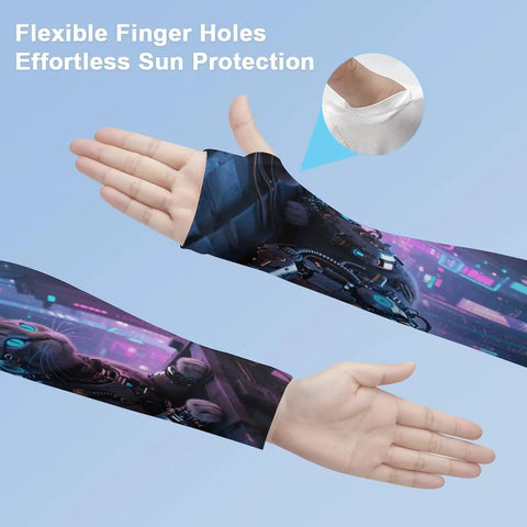 Keep You Crisp And Cool With These Breathable Ice Silk Arm Sleeves Providing Straight Up Uv Sun Protection And Lightweight Compression For Summer Outdoor Work Or Sports Soft Dries Quick And Leaves You Feeling Fresh