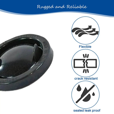 Headlight Dust Cover Cap For Jeep Grand Cherokee WK 2017 2022 Replacement Rubber Seal Protect Headlamp Housing Waterproof Debris Shield