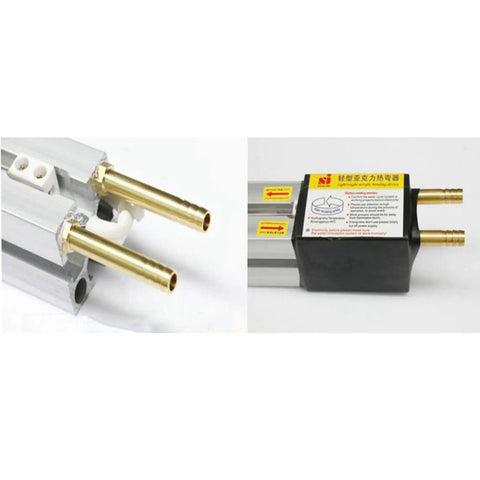 Close-up of heating elements of 12V 48 Inch Acrylic PVC Plastic Sheet Bender Tool Manual Strip Heater With 1500W Power.