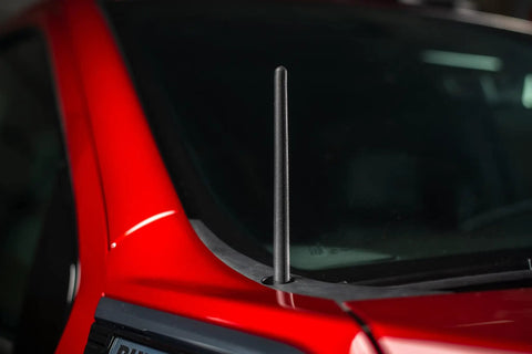 Short Rubber Antenna For Toyota FJ Cruiser 2007 2015 Fits USA Stainless Steel Threading Six Point Three Four Inch Slick Low Profile Easy Install