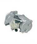 Replacement Starter Generator Assembly for Tractor Engines Compatible With Kubota Cummins, plug and play, side view.