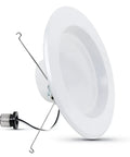 5 to 6 Inch LED Recessed Downlight Retrofit Kit, 22W, 2000 Lumens, 5000K Daylight, Dimmable, 90+ CRI, E26 Adapter Included