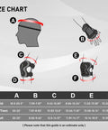 Adult And Youth Skating Protective Gear Set With Helmet Knee Pads Elbow Pads And Wrist Guards size chart