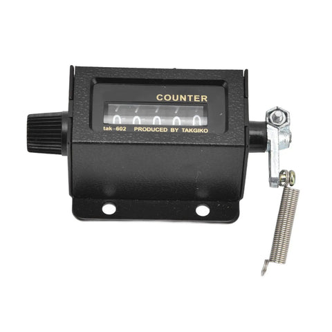5 Digit Bale Counter With Reset Function Glass Mirror Display durable tool for printing machines and industrial use